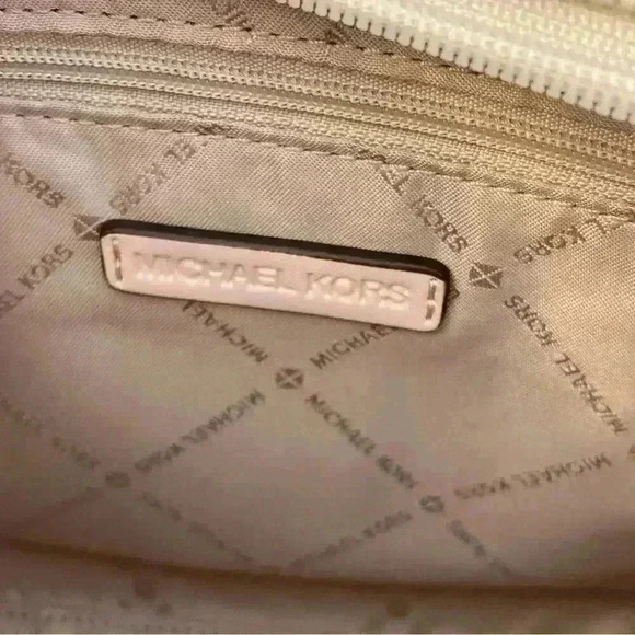 Michael kors purse Mirella small tote crossbody bag powder blush - Picture 6 of 10